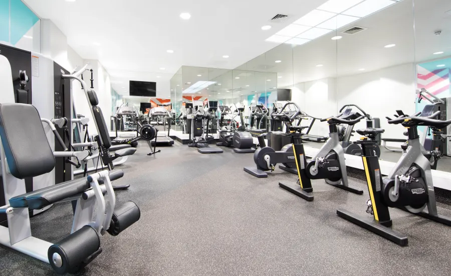 Orion Point gym with a range of fitness equipment 
