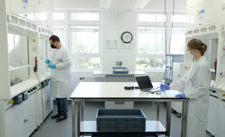 main laboratory at NNUF-EXACT facility
