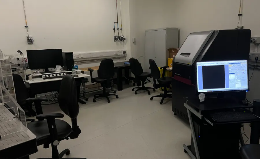 Confocal, super-res and widefield room